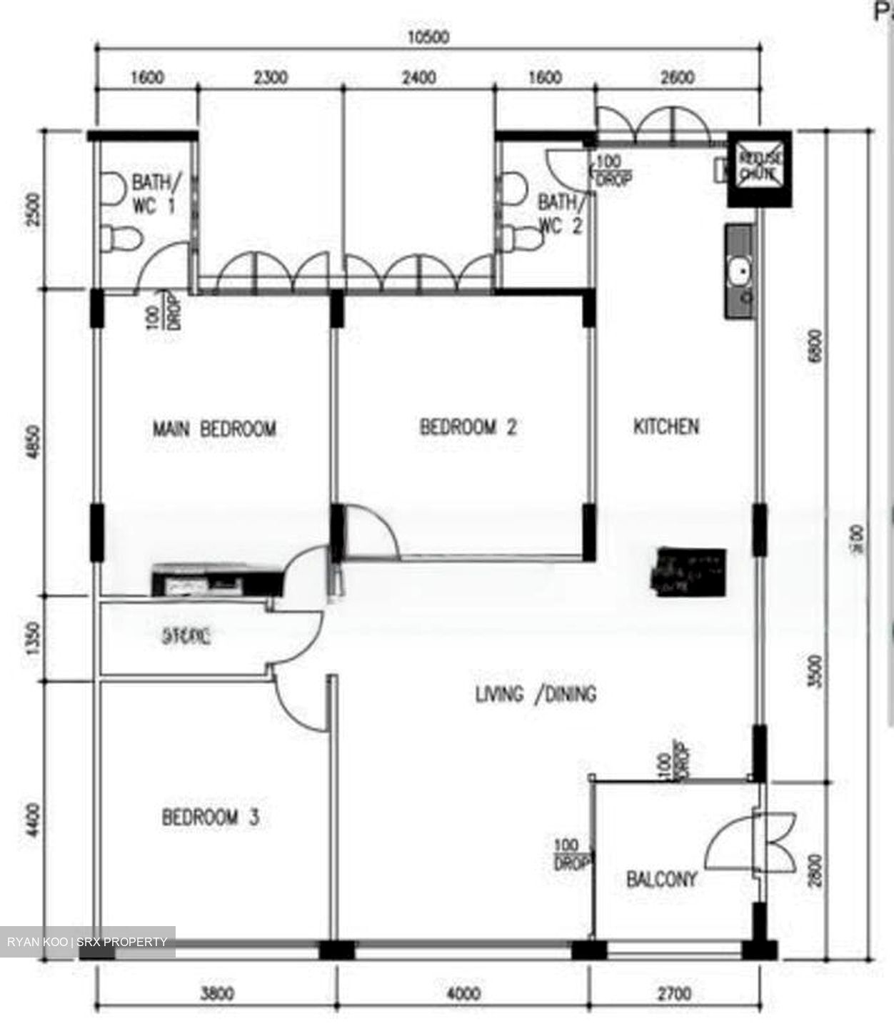 Blk 521 Hougang Avenue 6 (Hougang), HDB 5 Rooms #478457711
